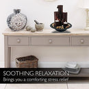 Desktop Waterfall Fountain (3-Tier) | Cascading Tabletop Water Decoration | Indoor