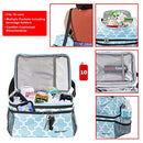 Ultra Compact Cooler Smart Cart Lunch Bag Insulated Tote