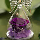Rose Valentines Day Gifts for Her Mom Women, Preserved Real Rose for Valentine's Day