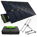 SolarFairy 100W Portable Foldable Solar Panel Charger Kit 18V DC Output for Portable