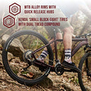 Lightweight Aluminum Mountain Bike (Wine), 19 Inch Frame, 22 Speed
