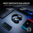 Wireless Gaming & Mobile Headset (PC, Playstation, Switch, Android, iOS): 2022 Model - 2.4GHz Wireless + Bluetooth