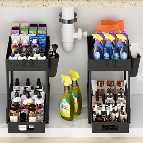 Under Sliding Sink Organizer, Under Bathroom Sink Organizers and Storage