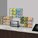 Simple Trending Can Rack Organizer, Stackable Can Storage Dispenser