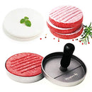Burger Press 100 Patty Papers Set - Non-Stick Hamburger Press Patty Maker Mold