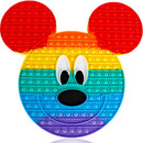 Big Size Push Popper It Cute Pop Pops Fidget Sensory Toy Gift, Bubbles Popping