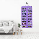 Sunglasses Organizer Storage, Hanging Dust Proof Wall Pocket Glasses Organizer
