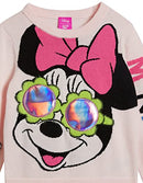 Girls' Disney Star Wars Marvel Frozen Princess Pullover Crew Sweaters