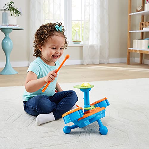 VTech KidiBeats Drum Set (Frustration Free Packaging) , Orange