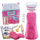 JaxoJoy Complete Kids Cooking and Baking Set - 11 Pcs Includes Apron