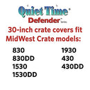MidWest Dog Crate Cover, Privacy Dog Crate Cover Fits MidWest Dog Crates