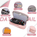 Big Capacity Pencil Pen Case Organizer Canvas Pencil Pouch Bag