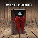 Slim Minimalist RFID Blocking Men Wallet - Men Wooden Credit Card Holder with Money Clip