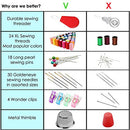 Sewing KIT, Premium Sewing Supplies, XL Spools of Thread