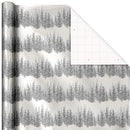 Foil Christmas Wrapping Paper with Cut Lines on Reverse (3 Rolls: 60 Sq. Ft. Ttl)