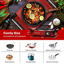 Hot Plate, Techwood Electric Stove for Cooking, 1500W Countertop Single Burner
