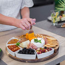 Cheese Board Set - Charcuterie Board Set and Cheese Serving Platter