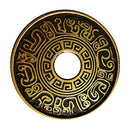 6-piece Japanese Cast Iron Pot Tea Set with Trivet, Golden Peony (40 oz)