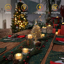 Flameless Tea Lights Candles, Last 5days Longer Battery Operated LED Votive Candles