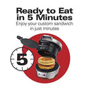 Hamilton Beach Breakfast Sandwich Maker, Silver (25475A)