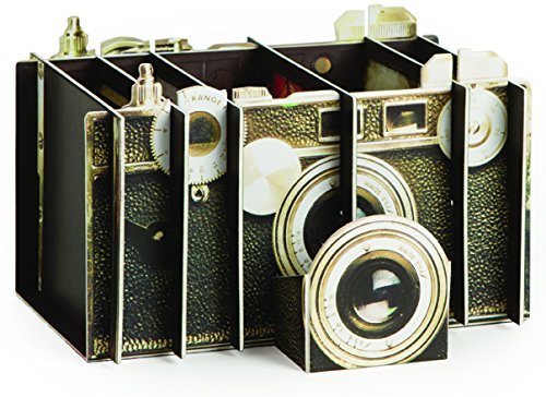 Vintage Camera: Stylish Storage for Your Pens,and More!, Cute Modern Desk Organizer,