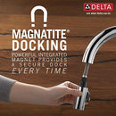 Black Kitchen Faucet with Pull Down Sprayer, Commercial Style Kitchen Sink Faucet