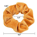45 Pcs Hair Scrunchies Velvet Elastics Hair Bands Scrunchy Hair Ties Ropes Scrunchie