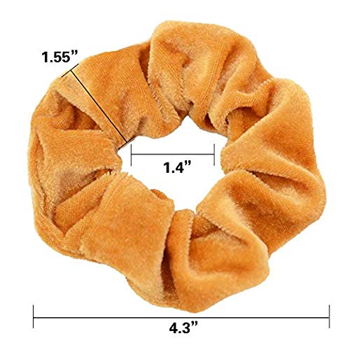 45 Pcs Hair Scrunchies Velvet Elastics Hair Bands Scrunchy Hair Ties Ropes Scrunchie