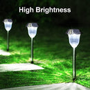 Solar Pathway Lights Garden Lights 7 Color Changing Outdoor Solar Yard Lights