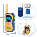 Staruto Walkie Talkies for Kids - Voice Changing Walkie Talkies with Backlit, 16 Channels Long Range Designed for Indoor or Outdoor Games, Educational Toys for 3-12 Year Old, 2 Pack