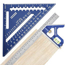 Square and Combination Square Tool Set, 7 IN. Aluminum Alloy Square Ruler Combo