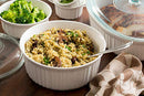 French White 12 Piece Ceramic Bakeware Set | Microwave, Oven, Fridge,and Dishwasher