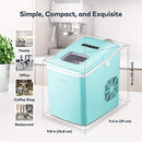 Ice Maker, NOVETE Portable Ice Maker Machine for Countertop