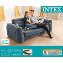 Intex Pull-Out Sofa Inflatable Bed, 80" X 91" X 26", Queen