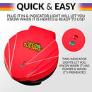 Nostalgia Taco Tuesday Baked Tortilla Bowl Maker, Uses 8 or 10 Inch Shells