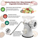Kitchen Basics 3 N 1 Manual Meat and Vegetable Grinder Mincer