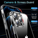 Crystal Clear Designed for iPhone 13 Pro Case, [Not Yellowing] [Military Drop Protection]
