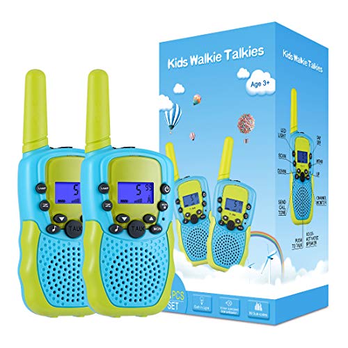 Toys for 3-12 Year Old Boys Girls, Walkie Talkies for Kids 22 Channels 2 Way Radio Toy