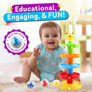 5 Layer Ball Drop and Roll Swirling Tower for Baby and Toddler Educational Toys