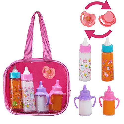 My Sweet Baby Disappearing Doll Feeding Set | Baby Care 4 Piece Doll Feeding Set