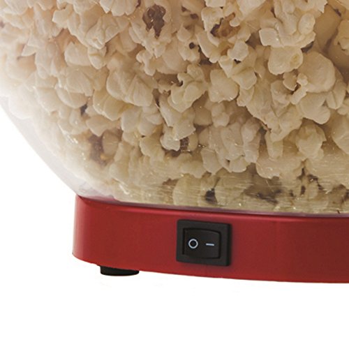 Jumbo Hot Air Popcorn Maker, 24-Cup, Red