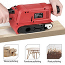 7Amp Belt Sander with 20 Pcs Sanding belt, 3 x 18 Inch Belt Sander with Screw Clamps