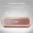 Bluetooth Speakers with Lights, Loud Dual Driver Wireless Portable Speaker