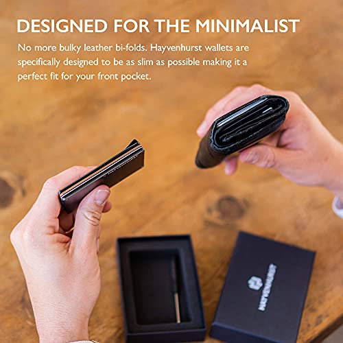 Slim Wallet For Men - Front Pocket RFID Blocking Minimalist Wallet For Men
