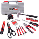 39Piece Tool Set General Household Kit with Plastic Toolbox Storage Case