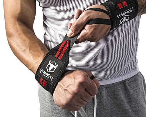 Wrist Wraps & Lifting Straps Combo