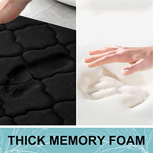Memory Foam Bath Mat Rug, Ultra Soft Non Slip and Absorbent Bathroom Rug