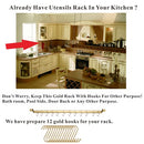 37 Pieces Kitchen Utensils Set with Titanium Gold Plating, Kitchen Gadgets Tool Set