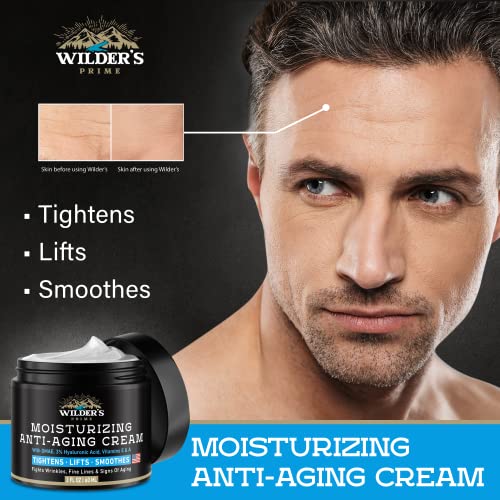 Men's Face Moisturizer Cream - Anti Aging & Wrinkle - Made in USA