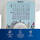 Brother Sewing and Quilting Machine, XR3774, 37 Built-in Stitches, Wide Table